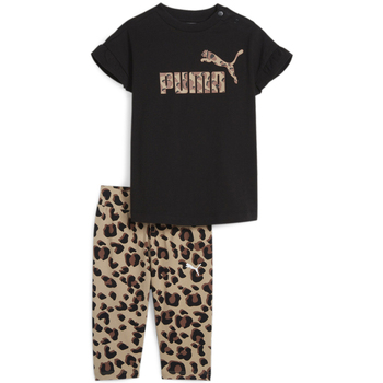 Vêtements Fille Ensembles de survêtement Puma 680327-01 Noir