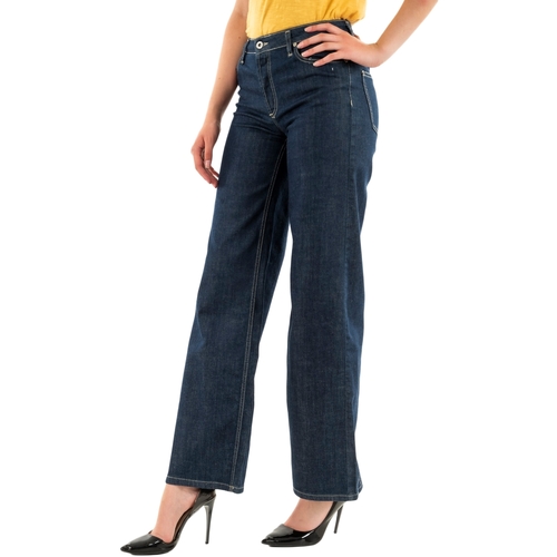 Vêtements Femme Jeans Please p0qt Bleu