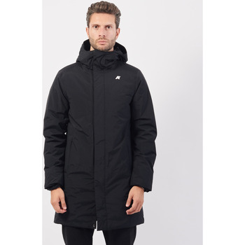 Vêtements Homme Blousons K-Way Thomas Warm  veste longue à capuche Noir