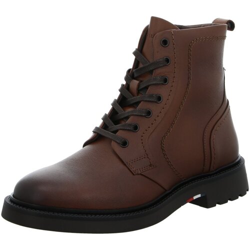 Chaussures Homme Bottes Tommy Hilfiger  Marron