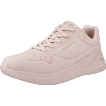 Chaussures Femme Baskets mode Skechers UNO LITE - LITE WORK Rose