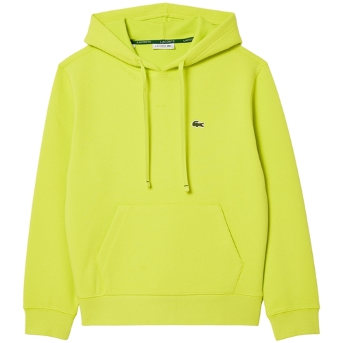 Vêtements Femme Sweats Lacoste Sweat a capuche  Ref 63654 SLI Jaune Jaune