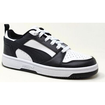 Chaussures Baskets mode Puma BASKET REBOUND V6 LOW BLANC/NOIR Blanc