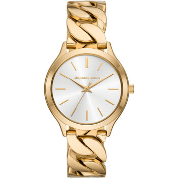 Montres & Bijoux Femme Bijoux MICHAEL Michael Kors Montre Femme Cleor Jaune