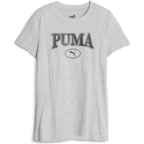 Vêtements Fille T-shirts & Polos Puma 676441-04 Gris