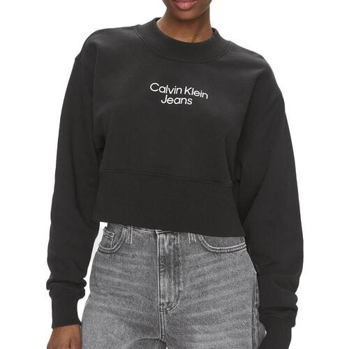 Vêtements Femme Sweats Calvin Klein Jeans J20J221466 Noir