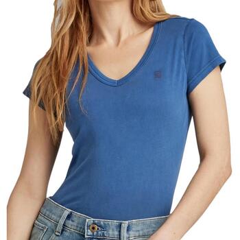 Vêtements Femme T-shirts & Polos G-Star Raw D21314-B059 Bleu