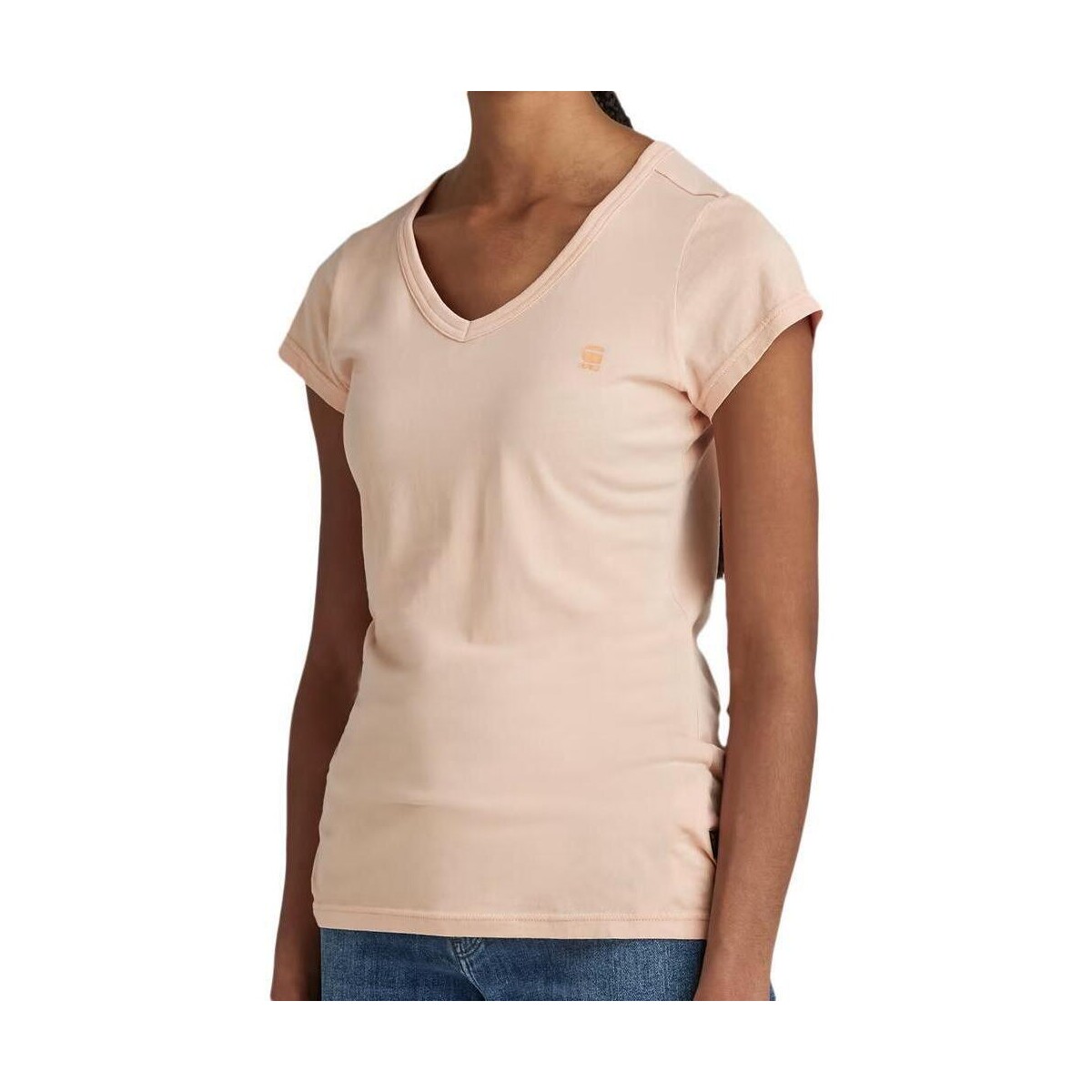 Vêtements Femme T-shirts & Polos G-Star Raw D21314-B059 Orange