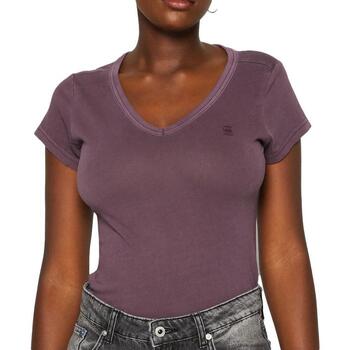 Vêtements Femme T-shirts & Polos G-Star Raw D21314-B059 Violet