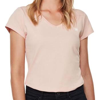 Vêtements Femme T-shirts & Polos G-Star Raw D19573-8415 Rose