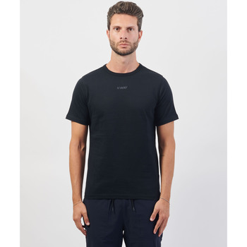 Vêtements Homme T-shirts & Polos K-Way T-shirt Odon  en coton avec logo Noir