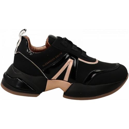 Chaussures Femme Baskets basses Alexander Smith MARBLE Noir