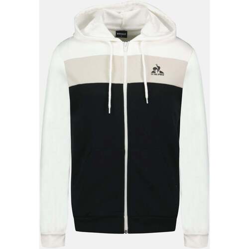 Vêtements Homme Sweats Le Coq Sportif Sweat zippé à capuche Homme Noir