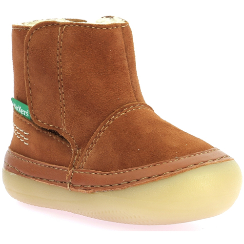 Chaussures Enfant Boots Kickers Sokifaune Marron