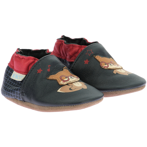 Chaussures Garçon Chaussons bébés Robeez Foxy Dance Bleu