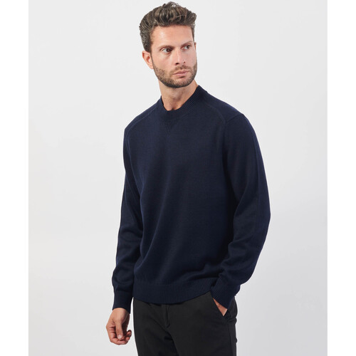 Vêtements Homme Pulls EAX pull bleu à col rond Bleu