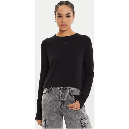 Vêtements Femme Pulls Tommy Jeans DW0DW17254 Noir