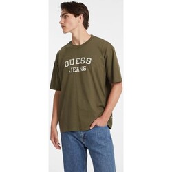 Vêtements Homme T-shirts manches courtes Guess M4BI78 K8FQ4 Vert