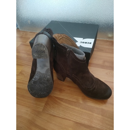 Chaussures Femme Bottines Dkode Bottines Dkode Fortune Marron