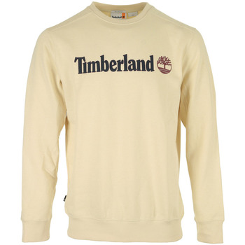 Vêtements Homme Pulls Timberland Linear Logo Crew Neck S Beige