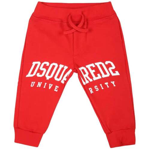 Vêtements Garçon Pantalons Dsquared  Rouge