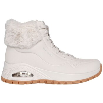 Chaussures Femme Bottines Skechers BOTINES DE PELO BLANCO  UNO RUGGED FALL AIR 167274 Blanc