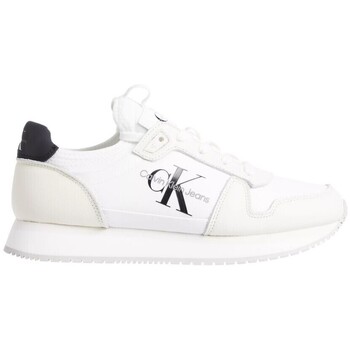 Chaussures Femme Baskets mode Calvin Klein Jeans YW0YW01616 01W Blanc