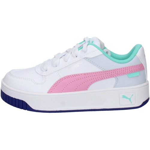 Chaussures Fille Baskets mode Puma 393847-11 Blanc