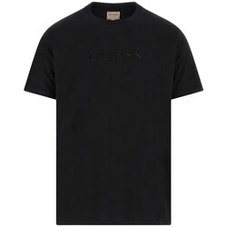 Vêtements Homme T-shirts manches courtes Guess M4GP39 K7HD0 Noir