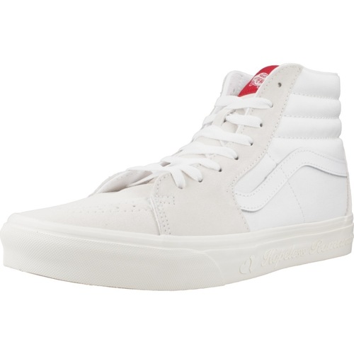 Chaussures Homme Baskets mode Vans SK8-HI Blanc