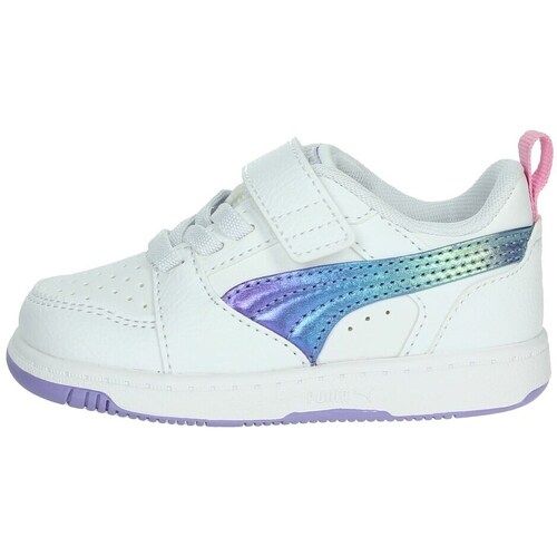 Chaussures Fille Baskets basses Puma 399651 Blanc