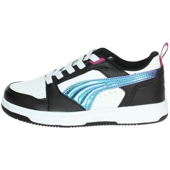 Chaussures Fille Baskets basses Puma 399650 Blanc