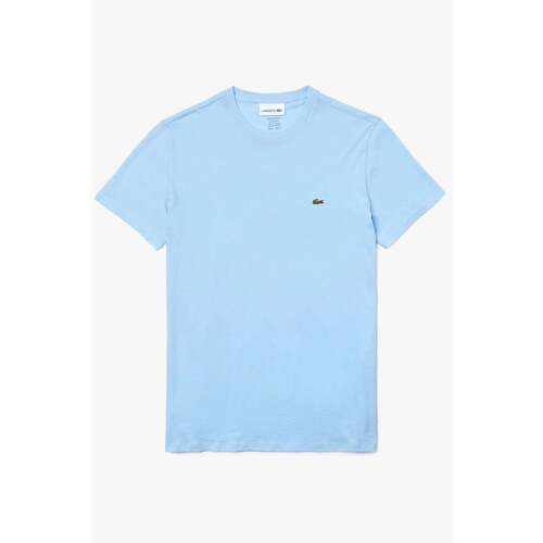 Vêtements Homme T-shirts manches courtes Lacoste T-Shirt  bleu Bleu