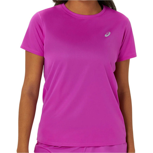 Vêtements Femme Chemises / Chemisiers Asics CORE SS TOP Rose