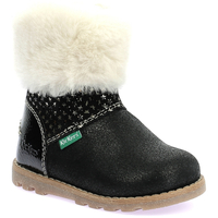 Chaussures Fille Boots Kickers Nonofur Noir