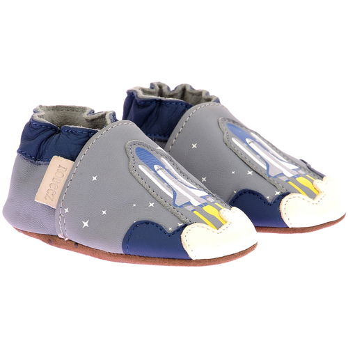 Chaussures Garçon Chaussons bébés Robeez Starocket Bleu