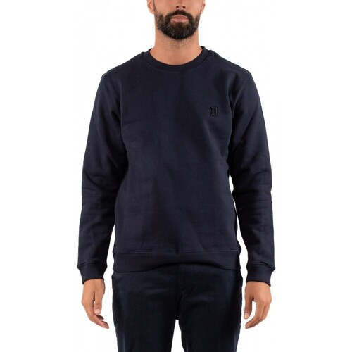 Vêtements Homme T-shirts manches longues Dondup PULL HOMME Bleu