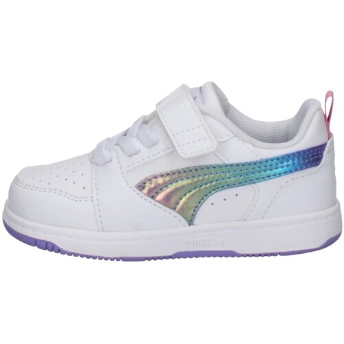 Chaussures Fille Baskets mode Puma 399651-02 Blanc