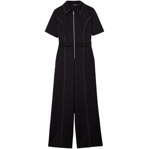 Vêtements Femme Combinaisons / Salopettes Desigual JUMPSUIT_NEWCASTLE 24WWPK03 Noir