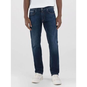 Vêtements Homme Pantalons Replay MA972 .000.685 702 - GROOVER-007 11 OZ INDIGO STRETCH DENIM Bleu