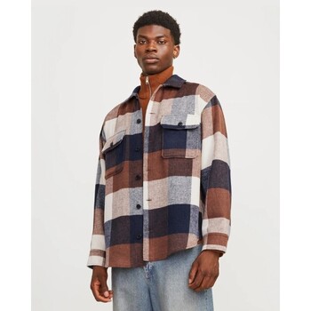 Vêtements Homme Manteaux Jack & Jones 12257199 BRADLEY Bleu