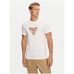 Vêtements Homme T-shirts manches courtes Guess M4BI44 I3Z14 Blanc