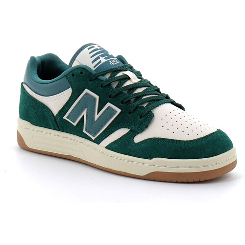 Chaussures Homme Baskets mode New Balance Basket pour adullte BB480 Vert