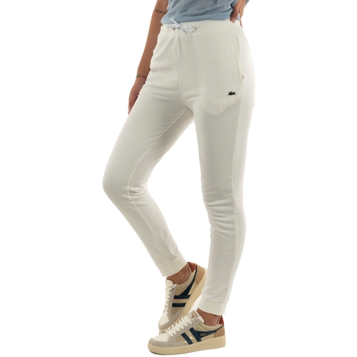 Vêtements Femme Pantalons de survêtement Lacoste xf9216 Blanc