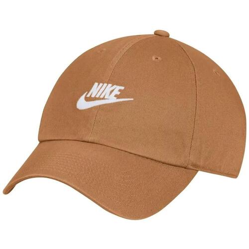 Accessoires textile Casquettes Nike U nk club cap u cb fut wsh l Marron