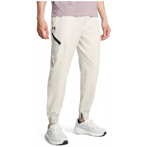 Vêtements Homme Pantalons de survêtement Under Armour PANTALON  UNSTOPPABLE Blanc