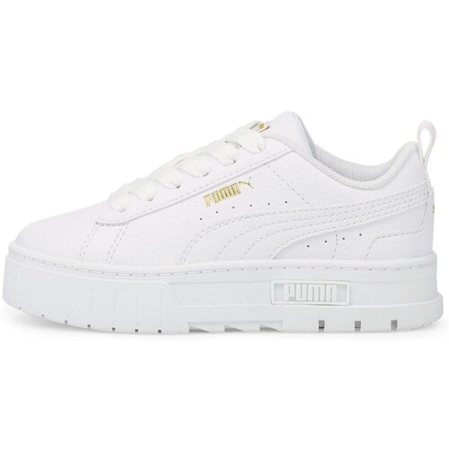 Chaussures Enfant Baskets basses Puma Mayze Lth PS Blanc