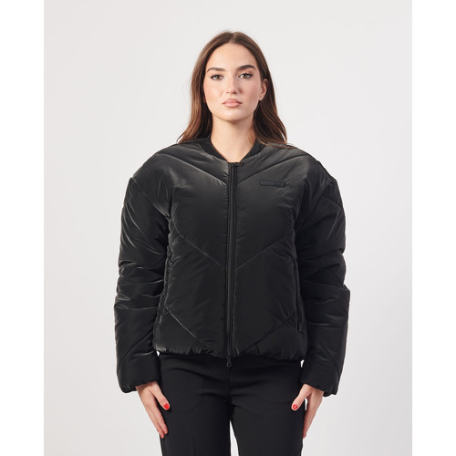 Vêtements Femme Blousons Emporio Armani EA7 Doudoune  avec logo Noir