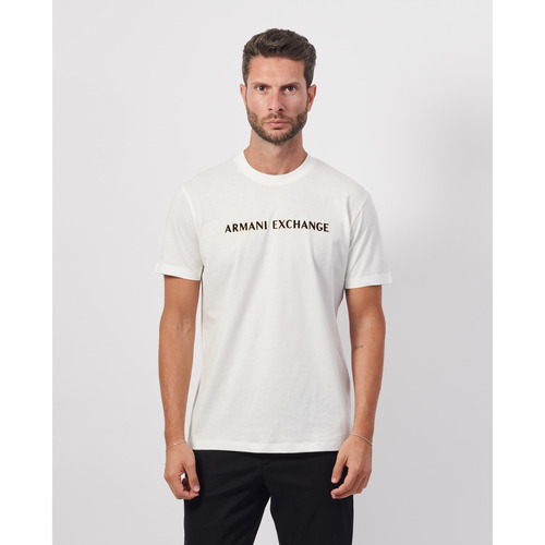 Vêtements Homme T-shirts & Polos EAX  Blanc