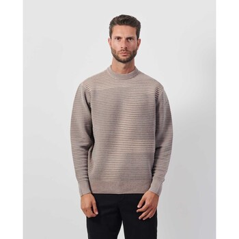 Vêtements Homme Pulls EAX Pull rayé homme AX avec maxi logo 